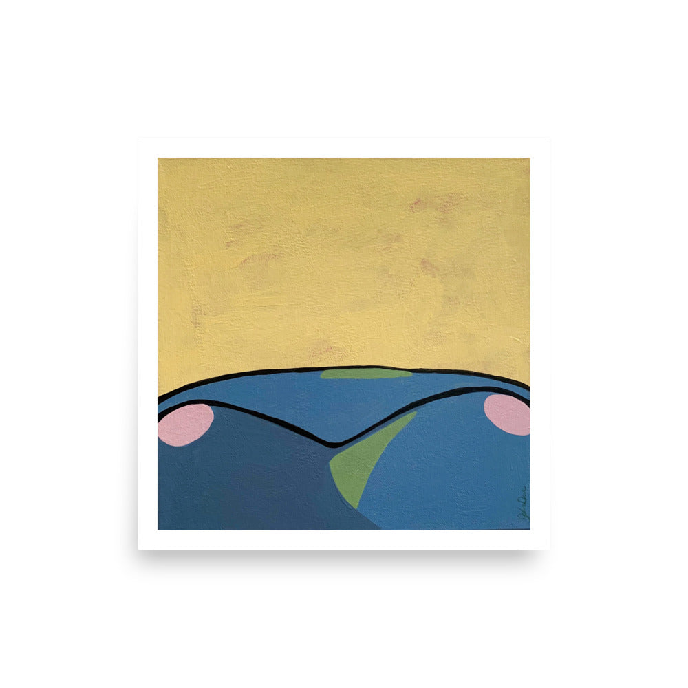 "Feminine Landscape #2" Enhanced Matte Paper Poster