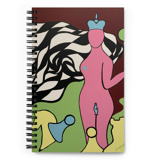 "Checkmate" Spiral notebook